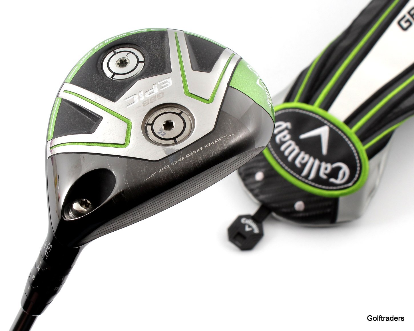 Têtes De Clubs Callaway GBB EPIC Sub Zero Driver 3 Bois Hybride 18° - Occasion, Droitier