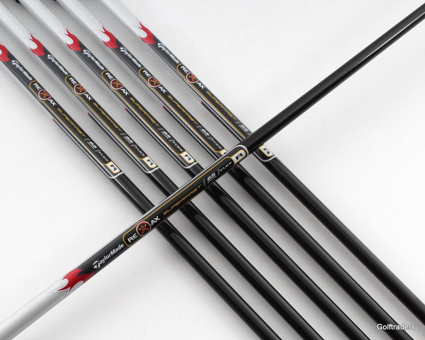 TAYLORMADE BURNER XD IRONS 5PW GRAPHITE REAX 65 REGULAR FLEX (+0.5") 