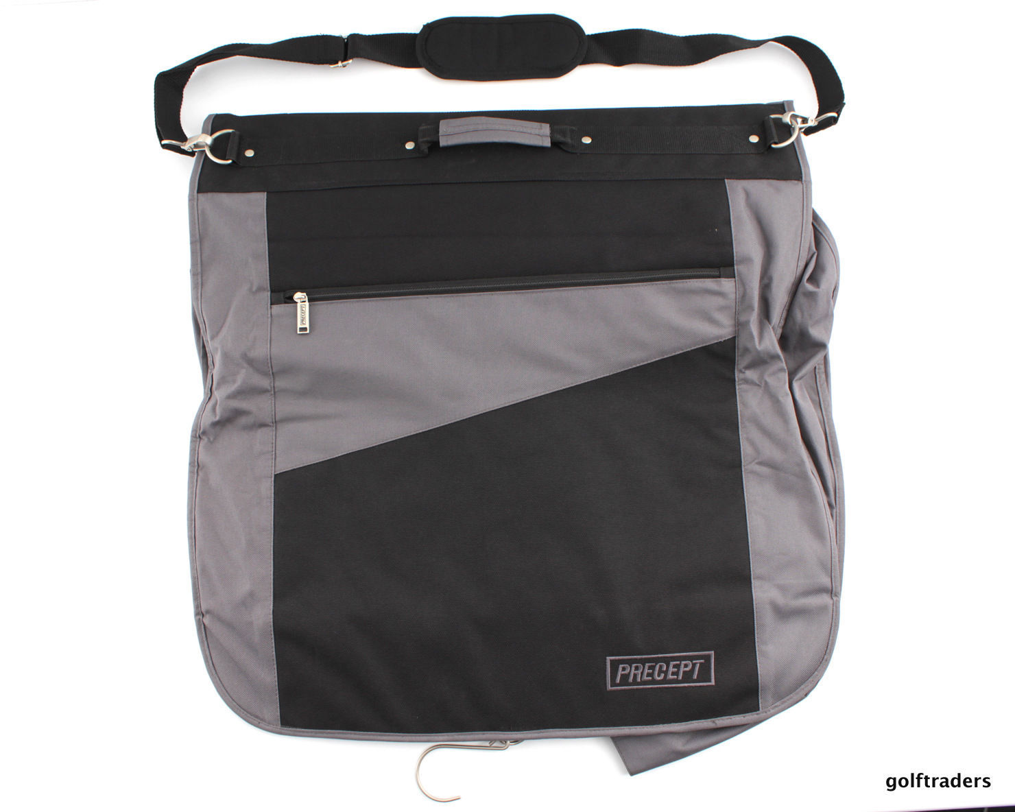 PRECEPT LIGHTWEIGHT SUIT GARMENT TRAVEL BAG BLACK / GREY NEW C5841